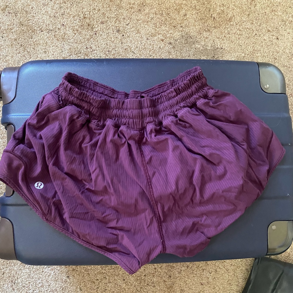 Lululemon Hotty Hot Shorts 2.5” in Purple